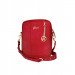 Guess Scarlet Universal Bag - кожена дамска чанта за iPad и таблети до 10 инча (червен) 2