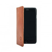 Bugatti BookCover Oslo leather case for Apple iPhone 6, iPhone 6S (cognac) 2