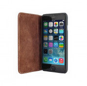 Bugatti BookCover Oslo leather case for Apple iPhone 6, iPhone 6S (cognac) 3