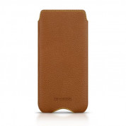 Beyzacases Zero - handmade, genuine leather case for iPhone 8, iPhone 7, iPhone 6, iPhone 6S (tan)