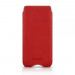 Beyzacases Zero - кожен калъф (естествена кожа, ръчна изработка) за iPhone 8, iPhone 7, iPhone 6, iPhone 6S (червен) 2
