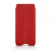 Beyzacases Zero - кожен калъф (естествена кожа, ръчна изработка) за iPhone 8, iPhone 7, iPhone 6, iPhone 6S (червен) 1