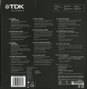 TDK ST100 Stereo Headphones - слушалки за мобилни устройства (червени) 3