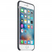 Apple Silicone Case - оригинален силиконов кейс за iPhone 6S Plus, iPhone 6 Plus (тъмносив) 3