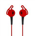 iLuv FitActive Earphones - спортни слушалки за мобилни устройства (червени) 1