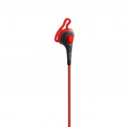 iLuv FitActive Earphones - спортни слушалки за мобилни устройства (червени) 1