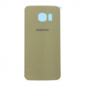 Samsung Back Cover - оригинален резервен заден капак за Samsung Galaxy S6 Edge (златист)