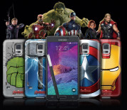 Samsung Bundle Case Marvels The Avengers - оригинални кейсове с героите на Марвел за Samsung Galaxy Note 4 (4 броя) 1