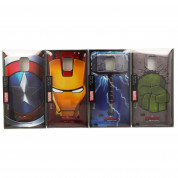 Samsung Bundle Case Marvels The Avengers - оригинални кейсове с героите на Марвел за Samsung Galaxy Note 4 (4 броя)