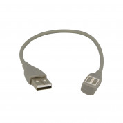 USB Jawbone UP Charging Cable 23cm for Jawbone UP2, UP3, UP4 (grey)