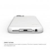 Elago S6 Glide Cam Case - слайдър кейс и защитни покрития за дисплея и задната част за iPhone 6S (бял) 4