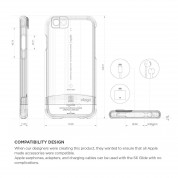Elago S6 Glide Cam Case - слайдър кейс и защитни покрития за дисплея и задната част за iPhone 6S (бял) 5