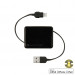 Scosche BoltBox Retractable Lightning Charge & Sync Cable - разтягащ се Lightning кабел в кутийка 90 см. за iPhone, iPad, iPod с Lightning (черен) 3