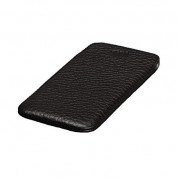 SENA UltraSlim Classic Pouch - handmade, genuine leather case for iPhone 8, iPhone 7, iPhone 6, iPhone 6S (black)
