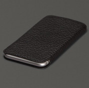 SENA UltraSlim Classic Pouch - кожен калъф (естествена кожа, ръчна изработка) за iPhone 8, iPhone 7, iPhone 6, iPhone 6S (черен) 2