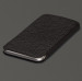 SENA UltraSlim Classic Pouch - кожен калъф (естествена кожа, ръчна изработка) за iPhone 8, iPhone 7, iPhone 6, iPhone 6S (черен) 3