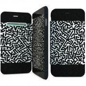 iPaint Maze Folio Case - текстилен калъф, тип портфейл и поставка за iPhone 6S, iPhone 6