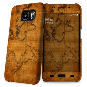 iPaint Map HC Case - дизайнерски поликарбонатов кейс и скин за Samsung Galaxy S6