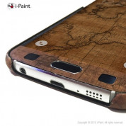 iPaint Map HC Case - дизайнерски поликарбонатов кейс и скин за Samsung Galaxy S6 3