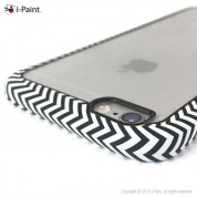 iPaint Waves Ghost Case - дизайнерски поликарбонатов кейс с TPU рамка за iPhone 6, iPhone 6S 2