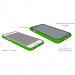 iPaint Silver Glitter Ghost Case- дизайнерски поликарбонатов кейс с TPU рамка за iPhone 6, iPhone 6S 5
