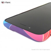 iPaint Rainbow Ghost Case - дизайнерски поликарбонатов кейс с TPU рамка за iPhone 6, iPhone 6S 3