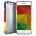 iPaint Rainbow Ghost Case - дизайнерски поликарбонатов кейс с TPU рамка за iPhone 6, iPhone 6S 1