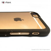 iPaint Marble Ghost Case - дизайнерски поликарбонатов кейс с TPU рамка за iPhone 6, iPhone 6S 3