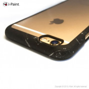 iPaint Marble Ghost Case - дизайнерски поликарбонатов кейс с TPU рамка за iPhone 6, iPhone 6S 4