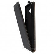 Leather Pocket Flip Case - вертикален кожен калъф с джоб за Samsung Galaxy A7 (2016) (черен) 5