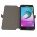 Wallet Flip Case - кожен калъф, тип портфейл и поставка за Samsung Galaxy A7 (2016) (черен) 8