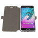 Wallet Flip Case - кожен калъф, тип портфейл и поставка за Samsung Galaxy A7 (2016) (бял) 9