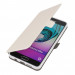 Wallet Flip Case - кожен калъф, тип портфейл и поставка за Samsung Galaxy A7 (2016) (бял) 8