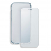 4smarts 360° Protection Set - тънък силиконов кейс и стъклено защитно покритие за дисплея на iPhone 6S Plus, iPhone 6 Plus (прозрачен) 1