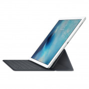 Apple iPad Pro Smart Keyboard - оригинален полиуретанов калъф, клавиатура и поставка за iPad Pro 12.9 (2015), iPad Pro 12.9 (2017) (черен) 1