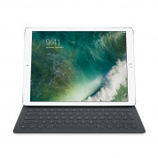 Apple iPad Pro Smart Keyboard - оригинален полиуретанов калъф, клавиатура и поставка за iPad Pro 12.9 (2015), iPad Pro 12.9 (2017) (черен)