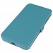 Wallet Flip Case - кожен калъф, тип портфейл и поставка за LG Zero (син) 1