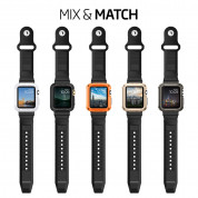 Spigen Rugged Band - хибридна (полимер+карбон) каишка за Apple Watch 42мм, 44мм (черен) 3
