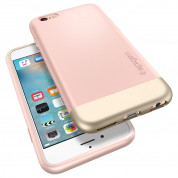 Spigen Style Armor Case - хибриден кейс от две части за iPhone 6, iPhone 6S (розово злато) 4