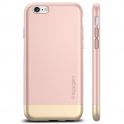 Spigen Style Armor Case - хибриден кейс от две части за iPhone 6, iPhone 6S (розово злато) 1