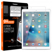 Spigen Oleophobic Coated Tempered Glass GLAS.tR SLIM - най-висок клас стъклено защитно покритие за дисплея на iPad Pro 12.9 (2015), iPad Pro 12.9 (2017)