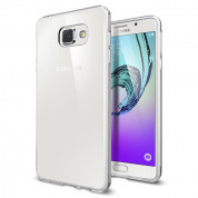 Spigen Liquid Crystal Case - тънък качествен термополиуретанов кейс за Samsung Galaxy A7 (2016) (прозрачен) 
