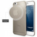 Spigen AirSkin Case - качествен ултратънък (0.4 mm) кейс за iPhone 6 Plus (златист-опушен) 2