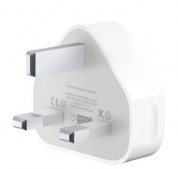 Apple USB Power Adapter 5W - захранване с USB изход за iPhone, iPod и мобилни телефони (UK стандарт) (retail) 1