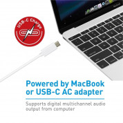 Macally USB-C to VGA Multiport Adapter - USB-C адаптер за с VGA, USB-C и USB-A 3.0 портове за MacBook и компютри с USB-C порт 4