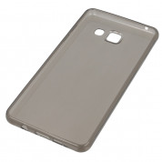 Ultra-Slim Case - тънък силиконов (TPU) калъф (0.3 mm) за Samsung Galaxy A5 (2016) (черен-прозрачен) 1