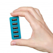 iLuv RockWall5 Portable 5 USB Port Charger - захранване с 5 USB изхода за мобилни телефони и таблети 4
