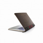TwelveSouth BookBook - луксозен кожен калъф за MacBook 12 (кафяв) 5