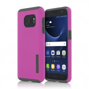 Incipio Dual Pro Case - удароустойчив хибриден кейс за Samsung Galaxy S7 (розов)