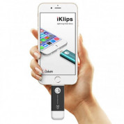 Adam Elements iKlips Lightning 32GB - външна памет за iPhone, iPad, iPod с Lightning (32GB) (тъмносив) 3